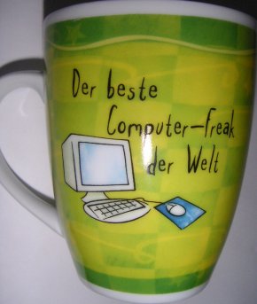 Freak Tasse - Kurzer Spruch